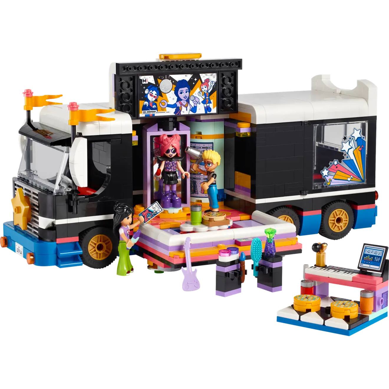 Friends le tourbus de la star de la pop 42619 multicolore