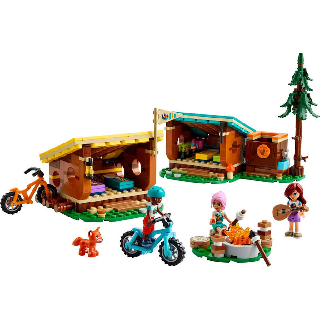 Friends les cabanes chaleureuses de la base de loisirs - 42624 multicolore