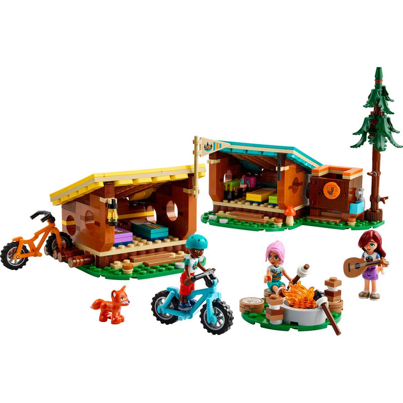 Friends les cabanes chaleureuses de la base de loisirs - 42624 multicolore