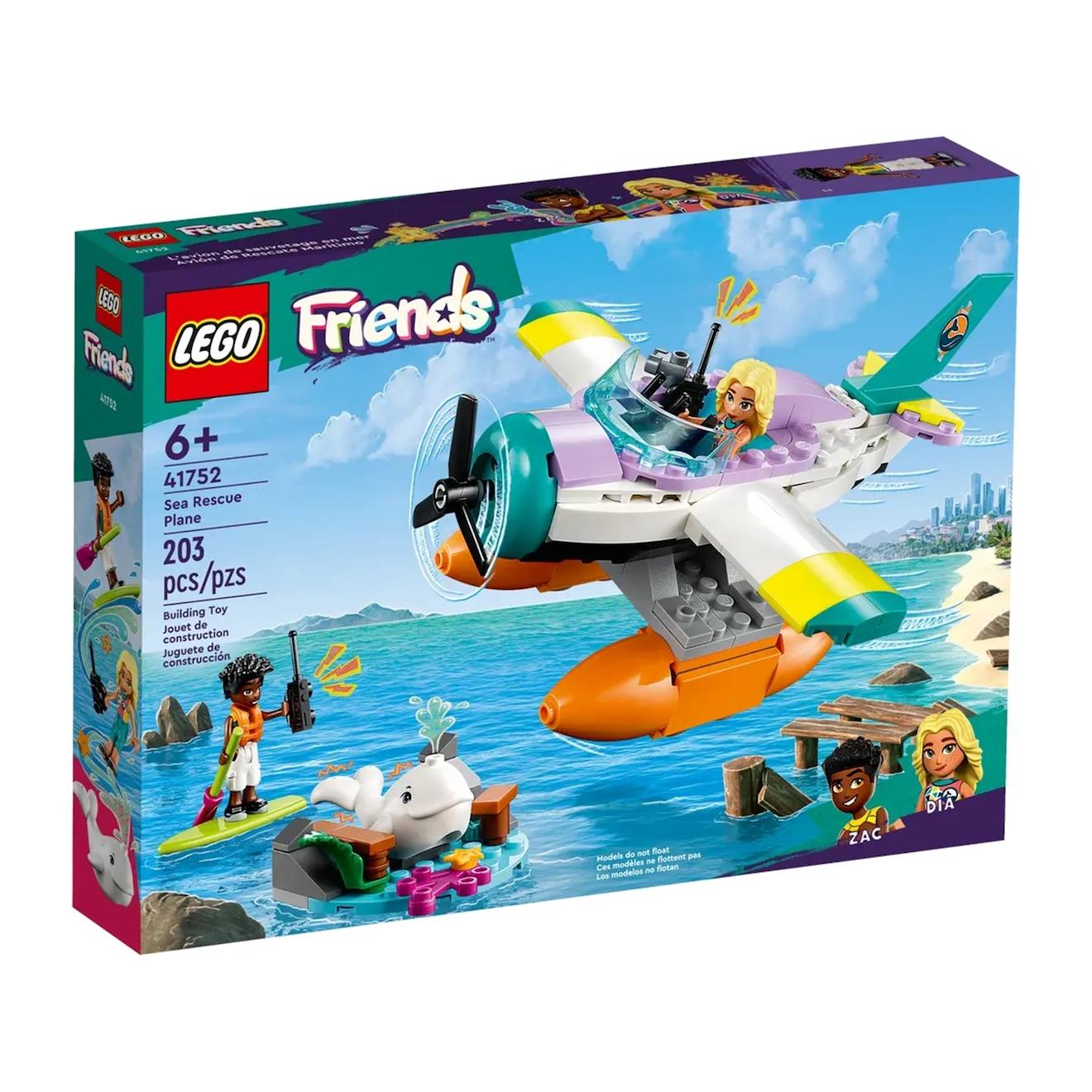 Friends l'hydravion de secours en mer 41752 multicolore