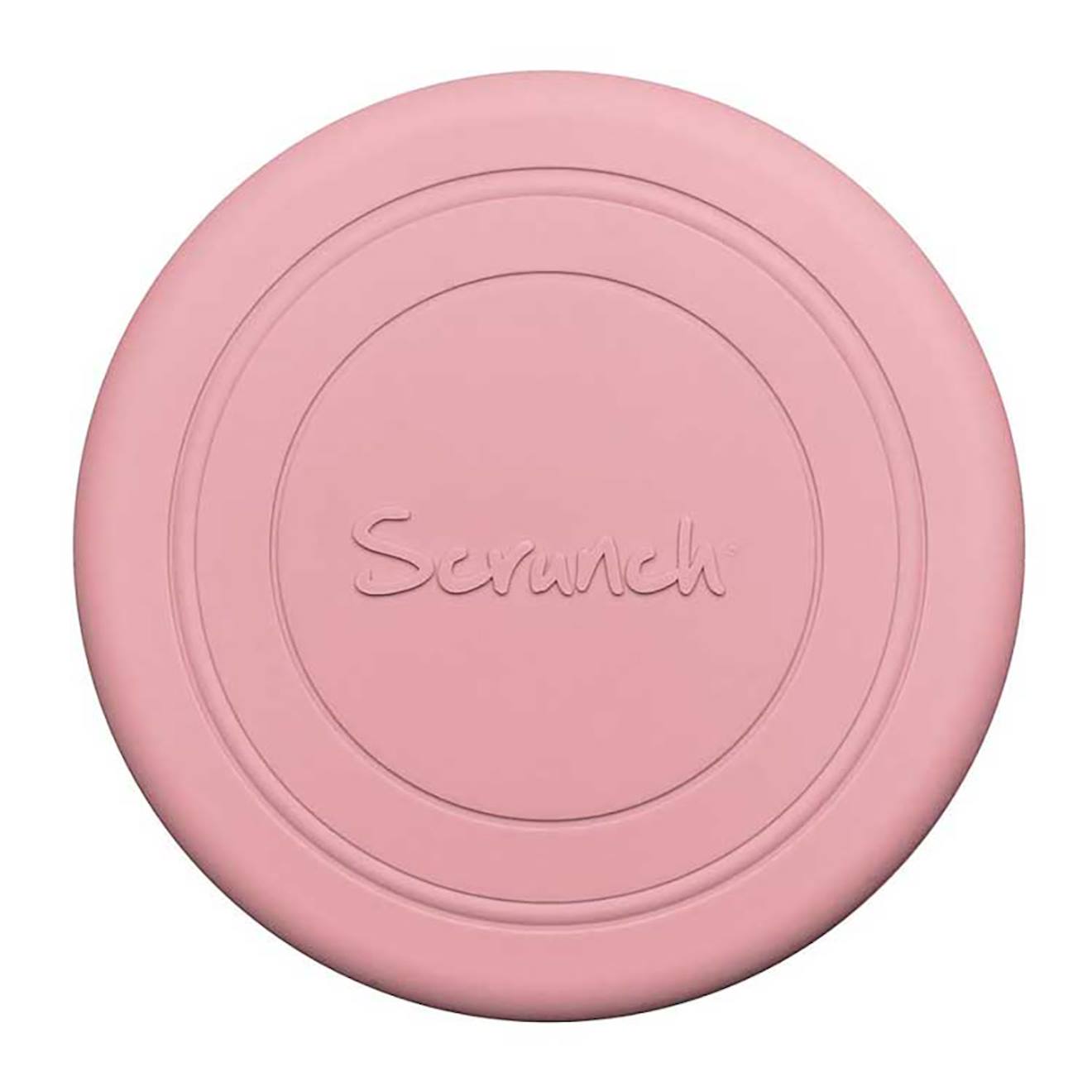 Frisebee en silicone souple rose
