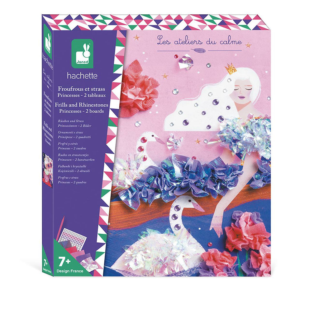 Froufrous et strass princesses multicolore