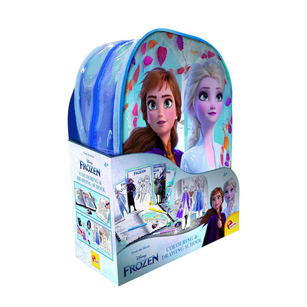 Frozen sac a dos école de dessin et de coloriage multicolore