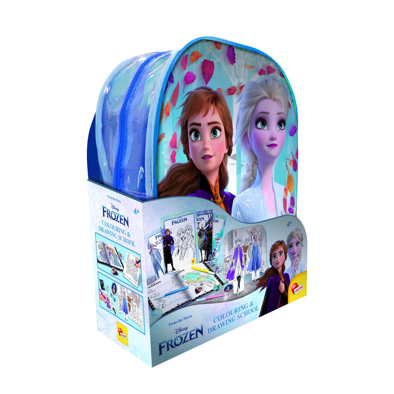 Frozen sac a dos école de dessin et de coloriage multicolore
