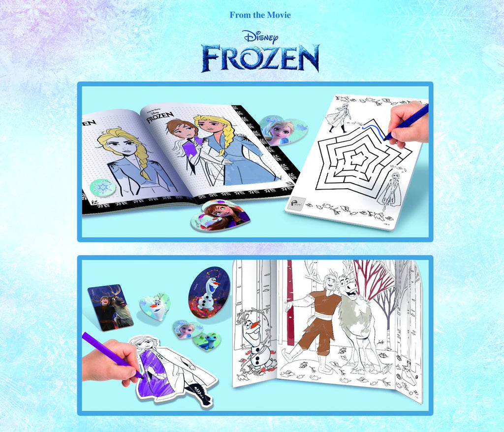 Frozen sac a dos école de dessin et de coloriage multicolore