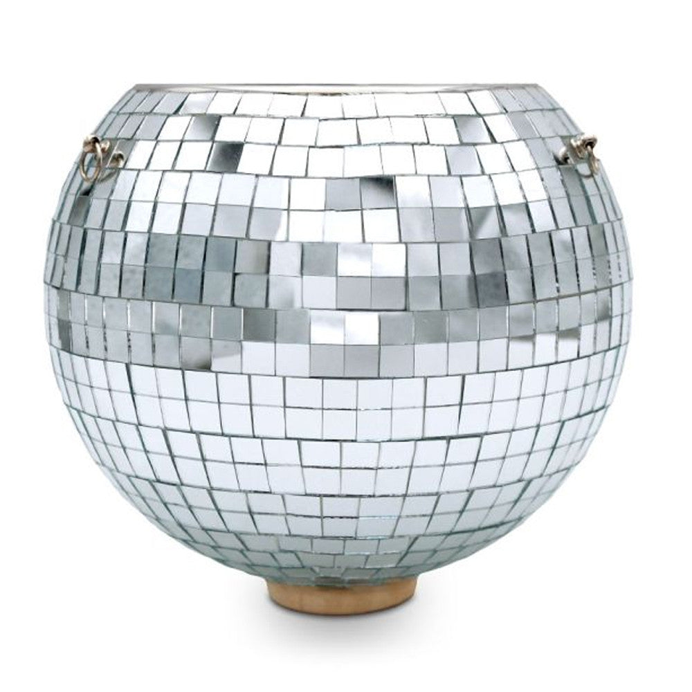 Funky Disco Planter XL - Pot de Plantes Disco Boule à Facettes - Vase Original