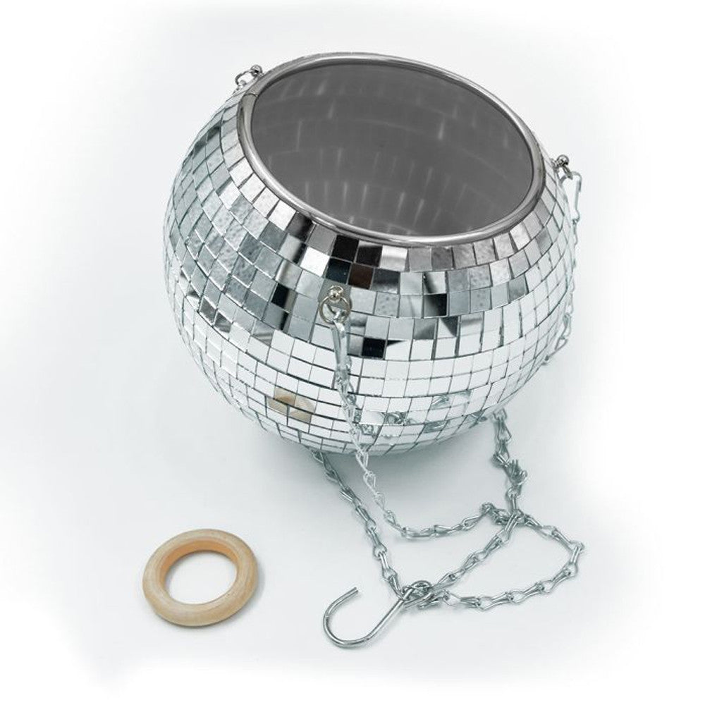 Funky Disco Planter XL - Pot de Plantes Disco Boule à Facettes - Vase Original