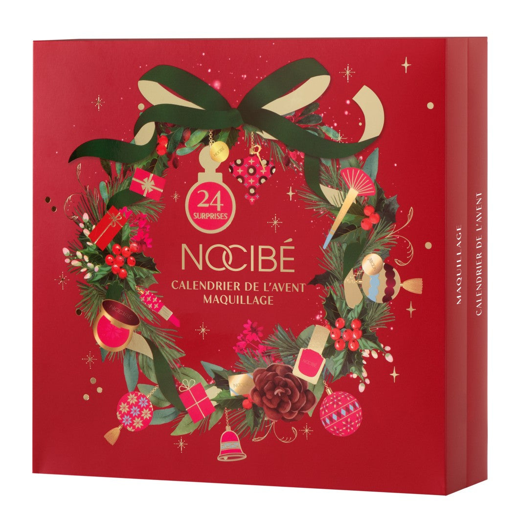 Contenu du calendrier de l'Avent Nocibé Maquillage 2026