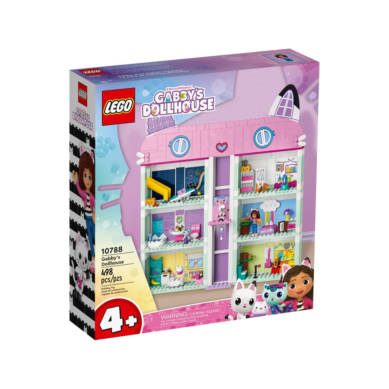 Gabby's dollhouse la maison magique de Gabby 10788 multicolore