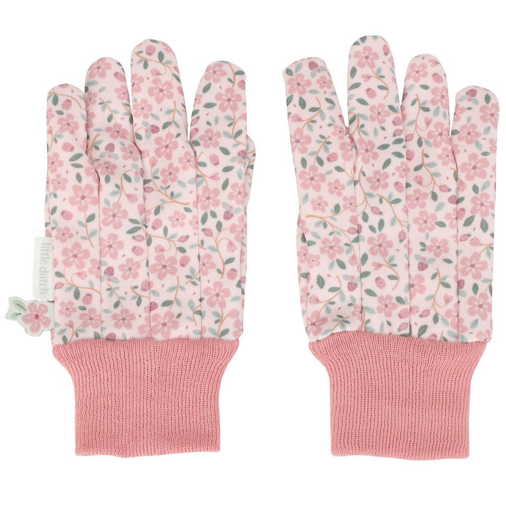Gants de jardinage rose