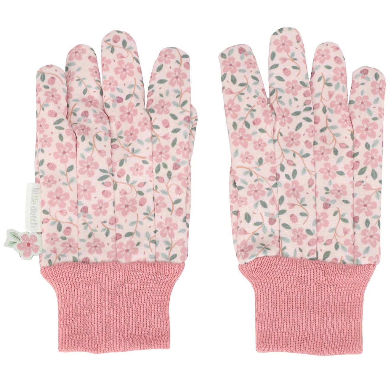 Gants de jardinage rose