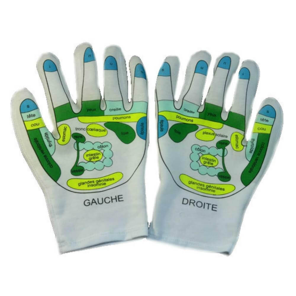Gants de Réflexologie (x2) - Accessoires de Massage CadoMaestro