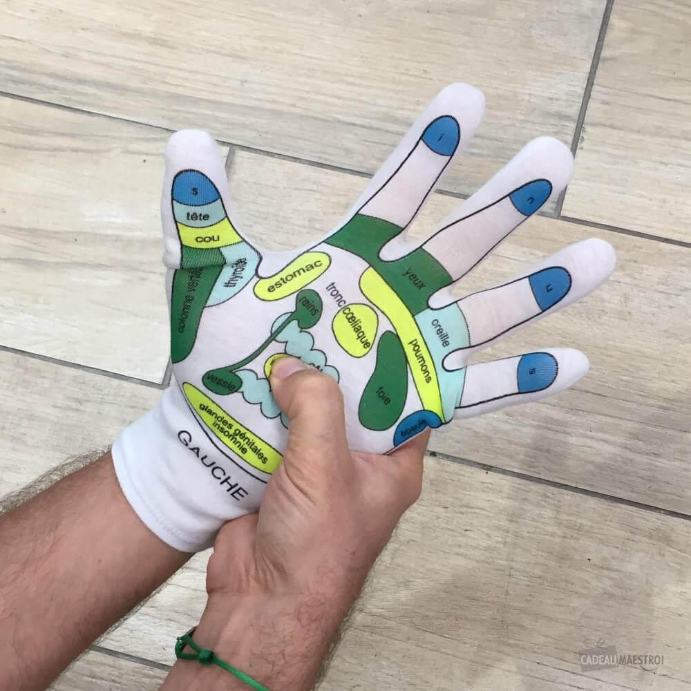 Gants de Réflexologie (x2) - Accessoires de Massage CadoMaestro