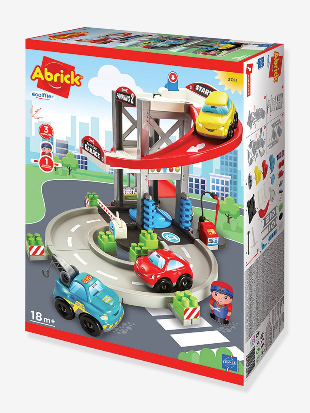 Garage - abrick - rouge