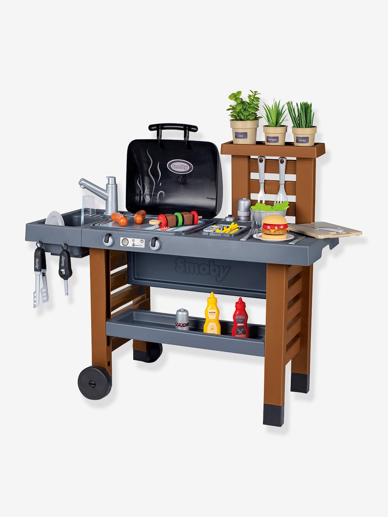 Garden kitchen - marron