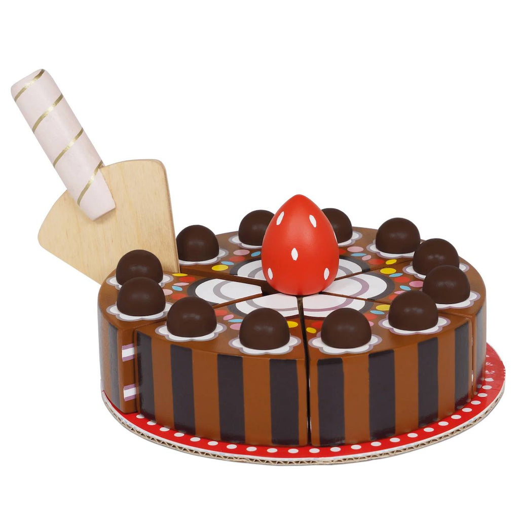 Gâteau au chocolat marron