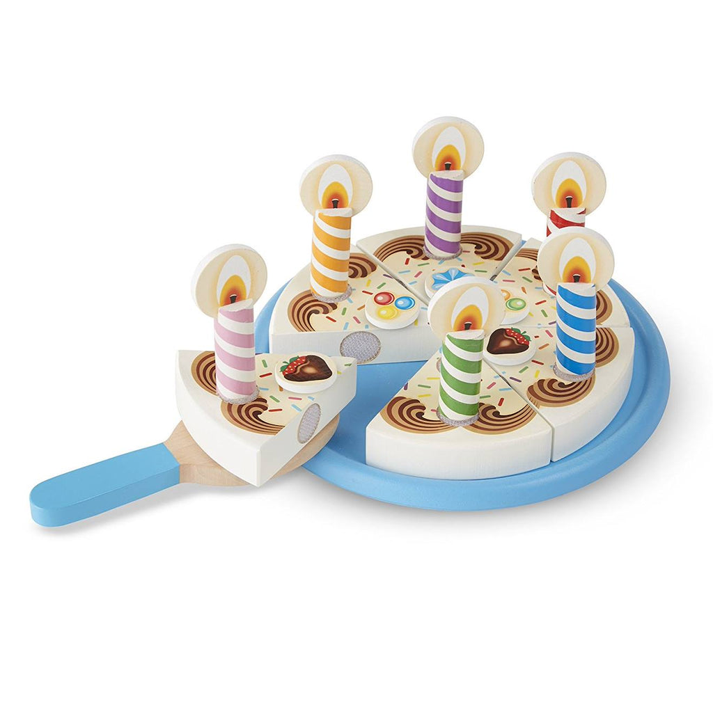 Gâteau d'anniversaire bleu