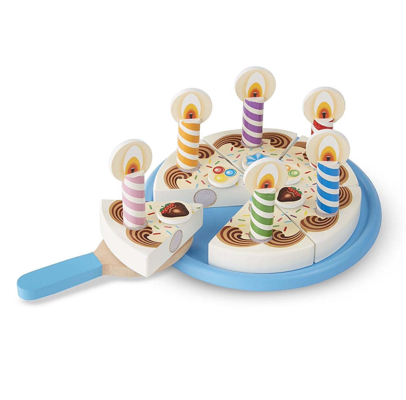 Gâteau d'anniversaire bleu