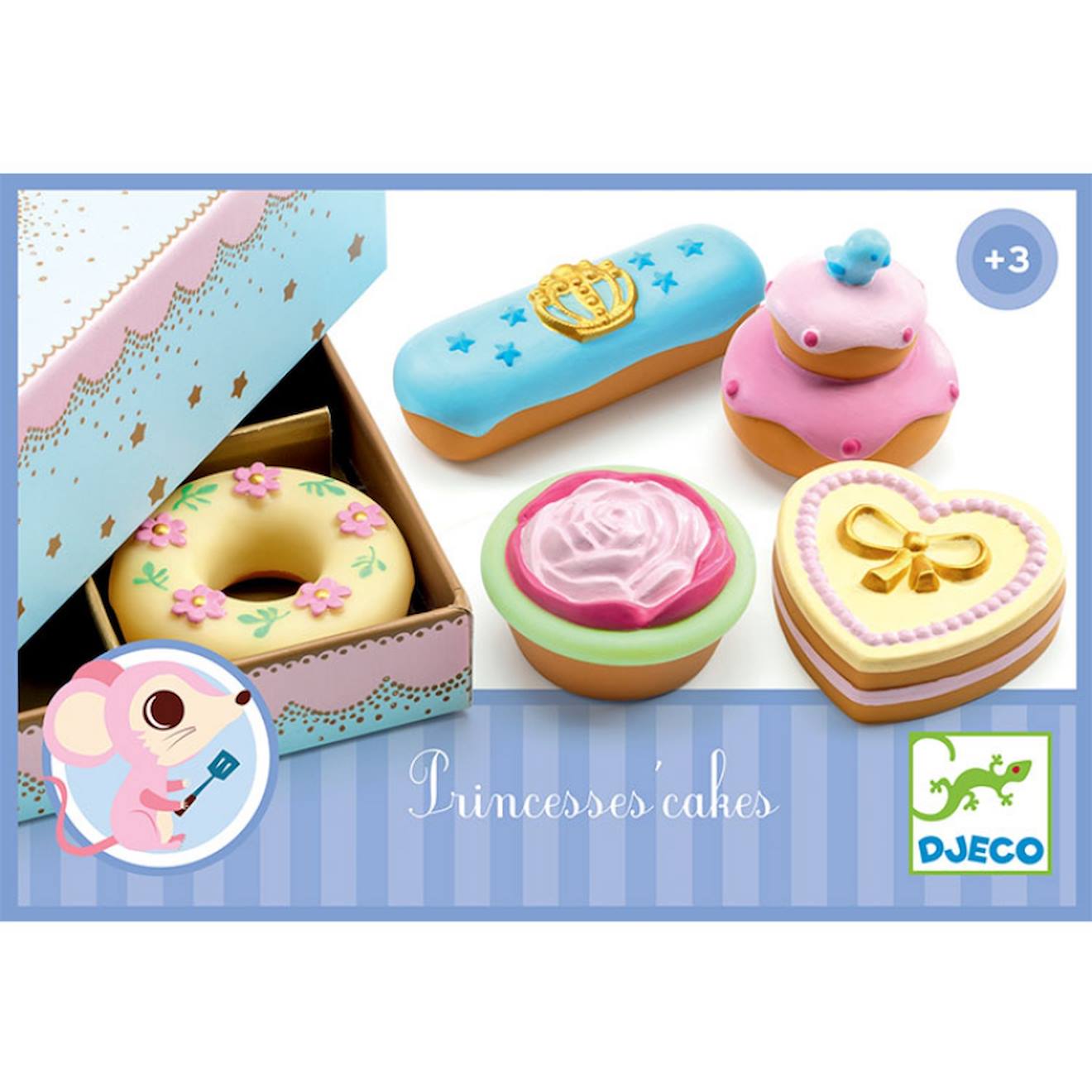 Gâteau bleu clair