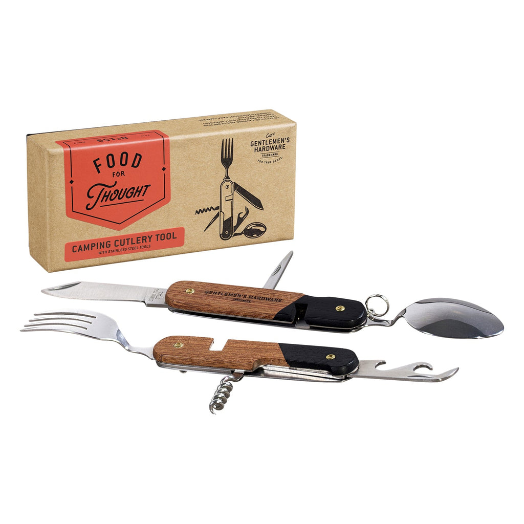 Coffret cadeau couverts de voyage pliants