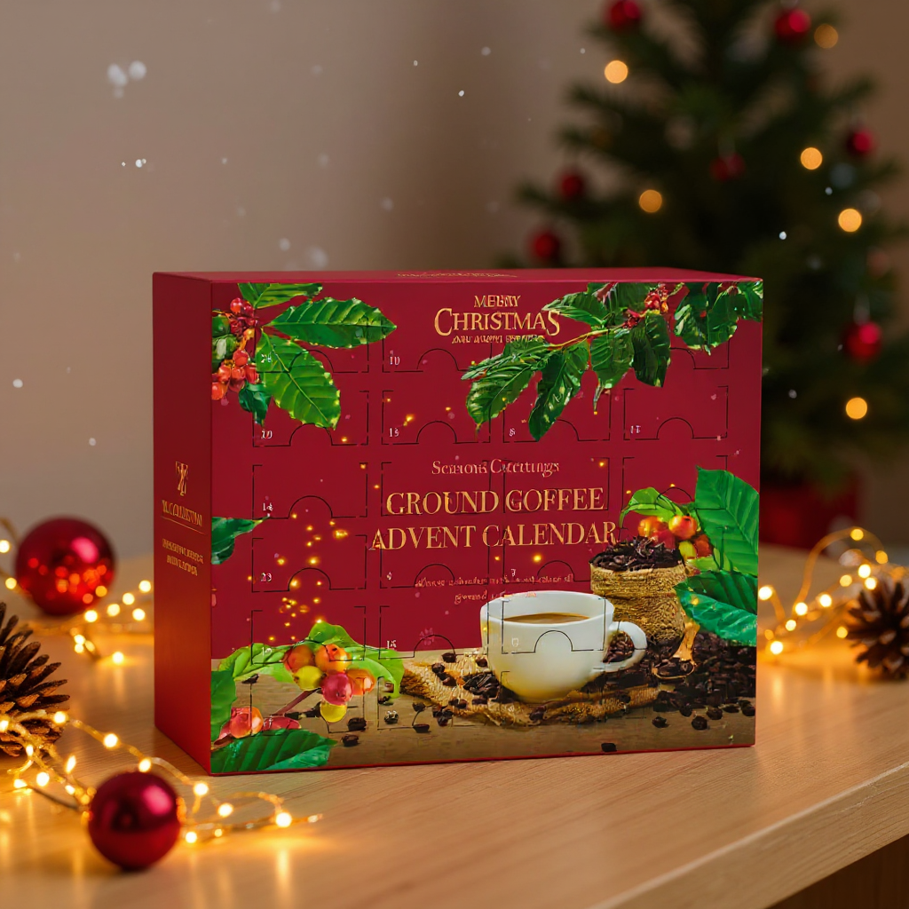 Calendrier de l'Avent Grains de café moulus Tilz