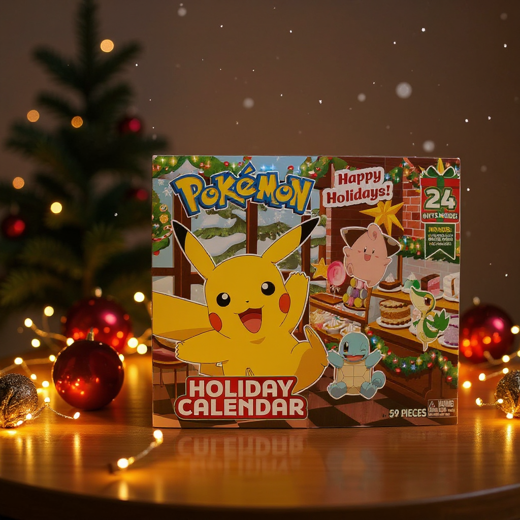 Calendrier de l’Avent Pokémon Holiday Calendar 2025 - Figurines & Accessoires