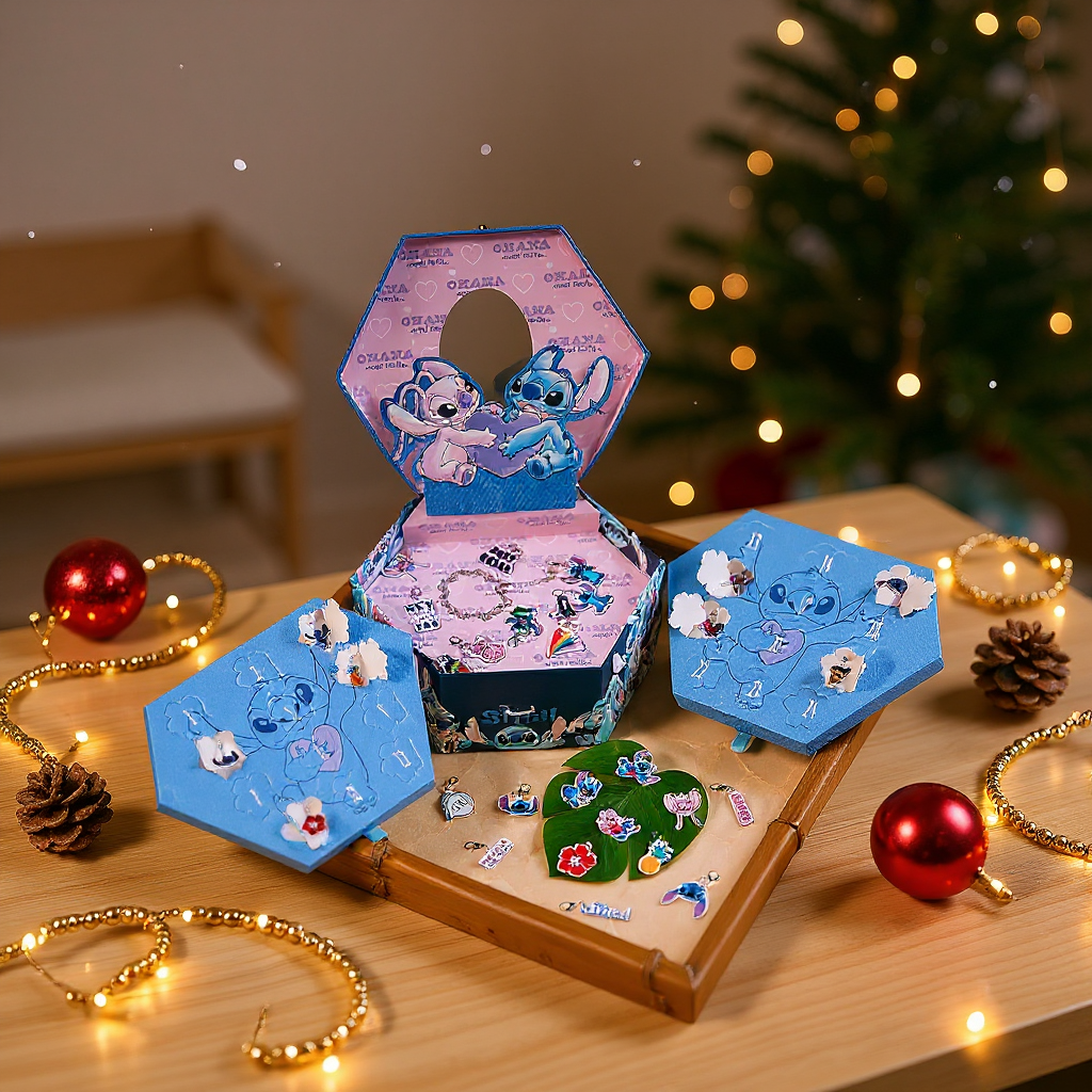 Calendrier de l’Avent Stitch 2025 – Bijoux à Charms - Disney