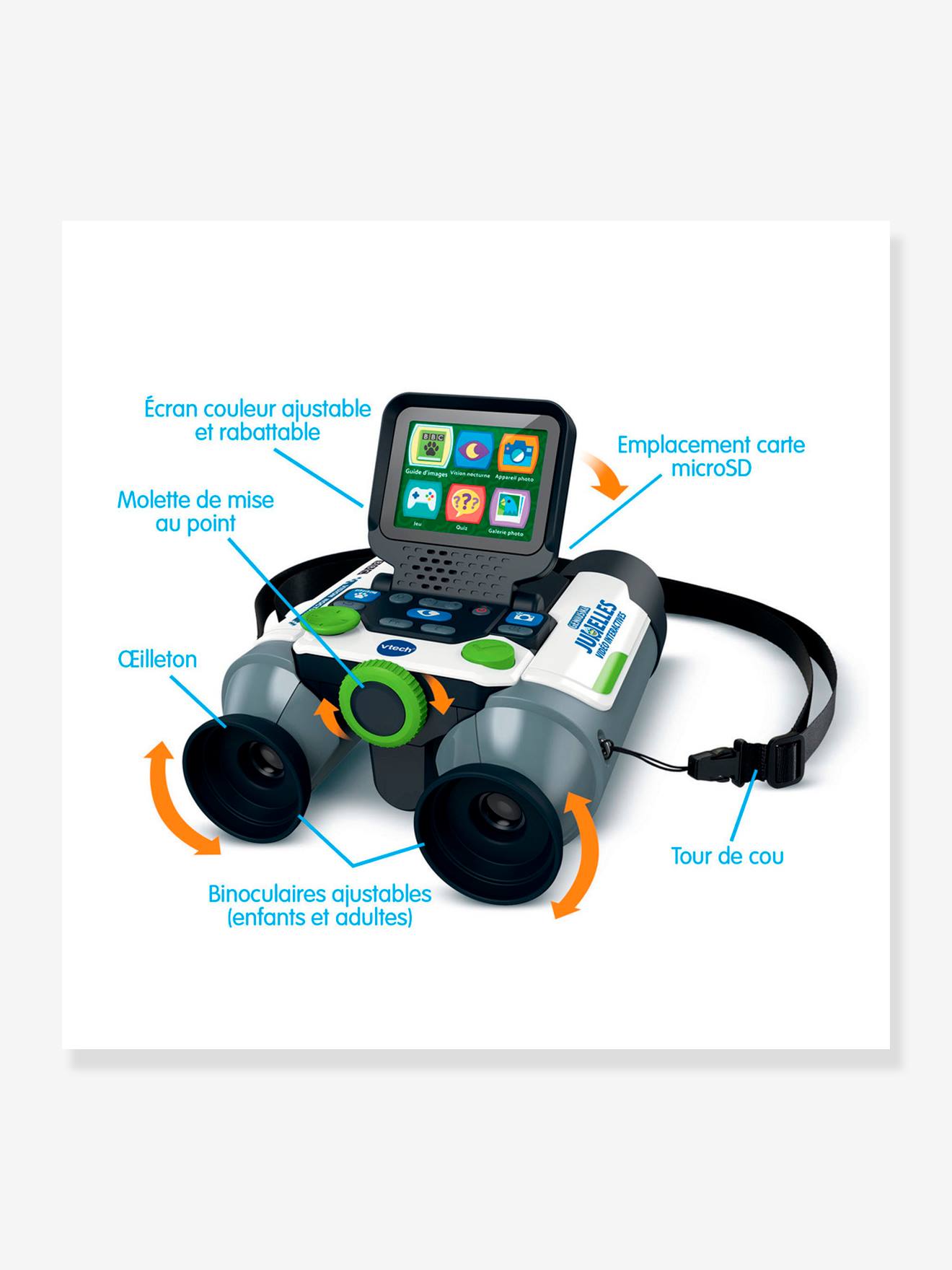 Genius xl jumelles vidéo interactives - multicolore