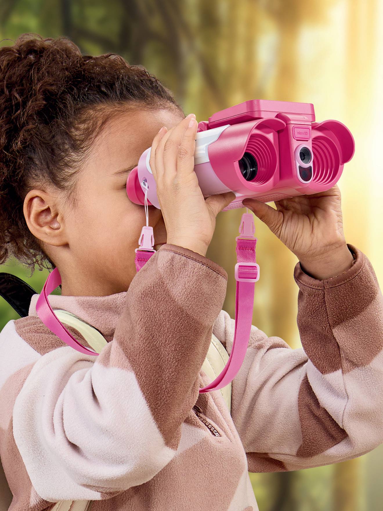 Genius xl jumelles vidéo interactives - rose