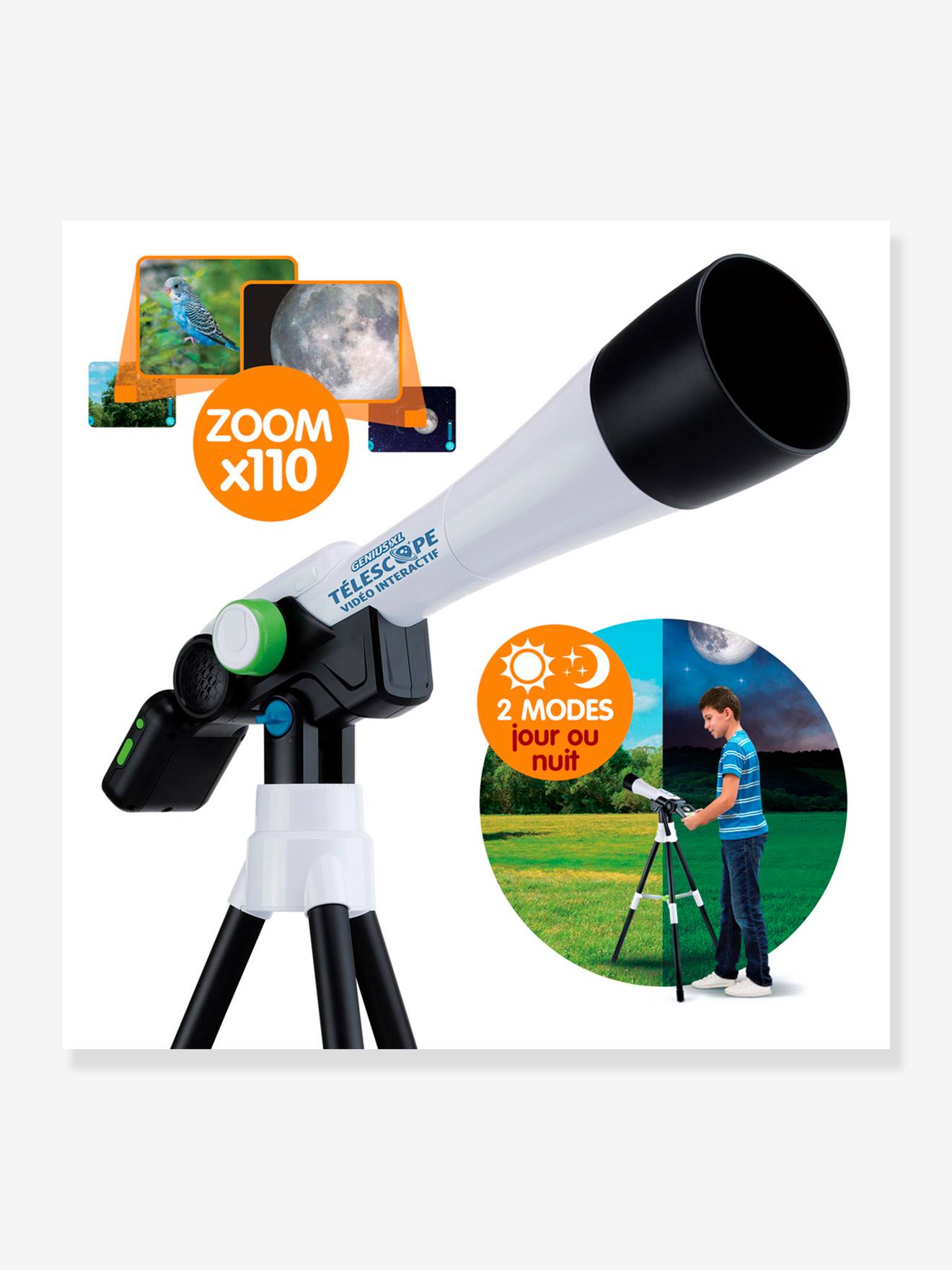 Genius xl - télescope vidéo interactif - multicolore