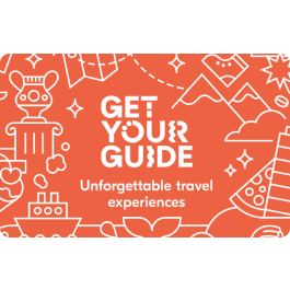 E-carte cadeau GetYourGuide