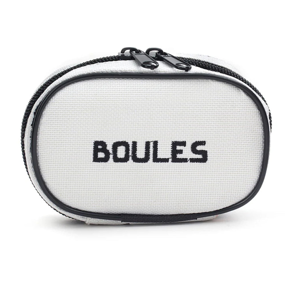 Mini boules de pétanque lestées en gros plan