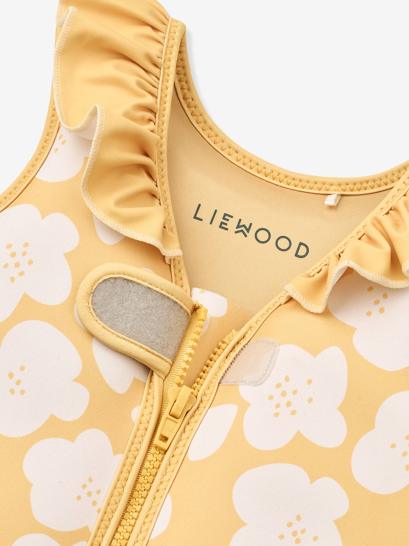 Gilet de flottaison dove avec volants jaune