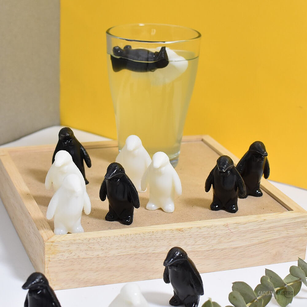 Glaçons Réutilisables Pingouin (x18) - Cocktail Bar Originale