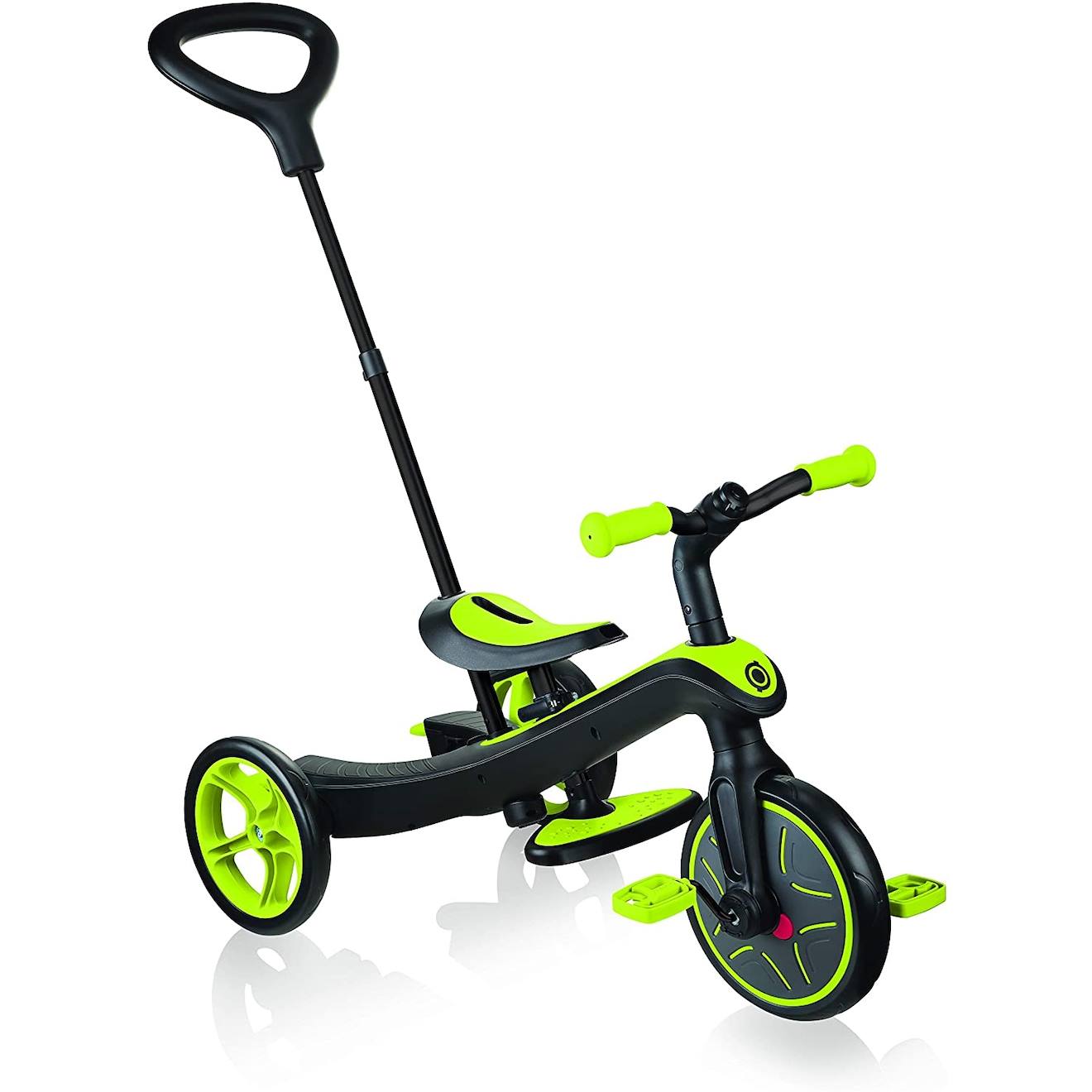 Globber explorer trike 4en1 tricycle vert vert et noir