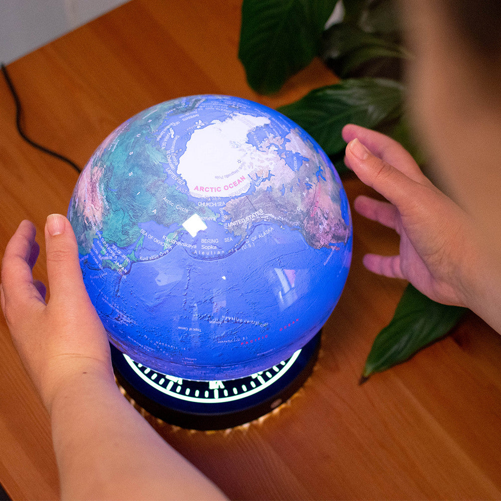 Globe Géant Terra en Lévitation - Objet en Lévitation CadoMaestro