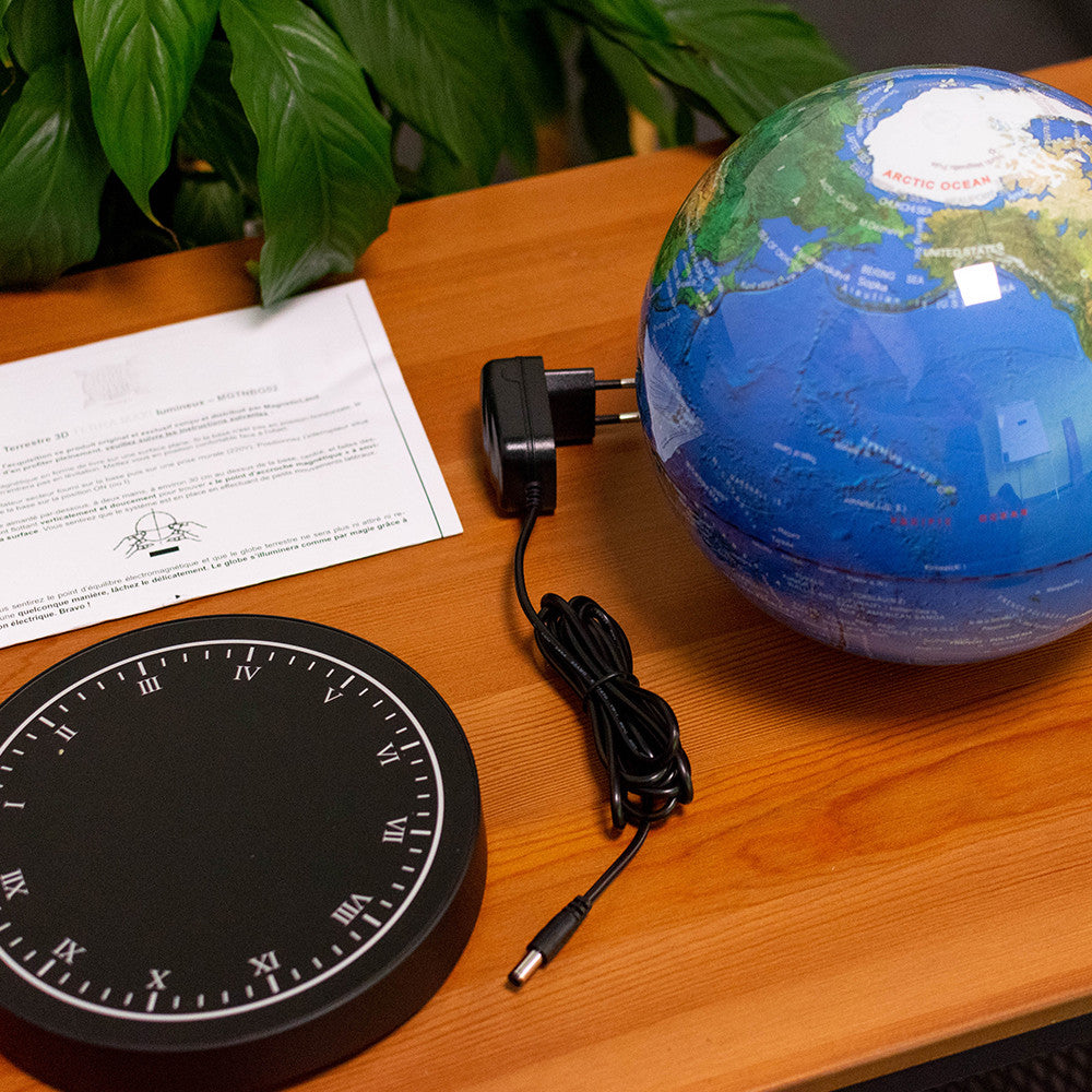 Globe Géant Terra en Lévitation - Objet en Lévitation CadoMaestro
