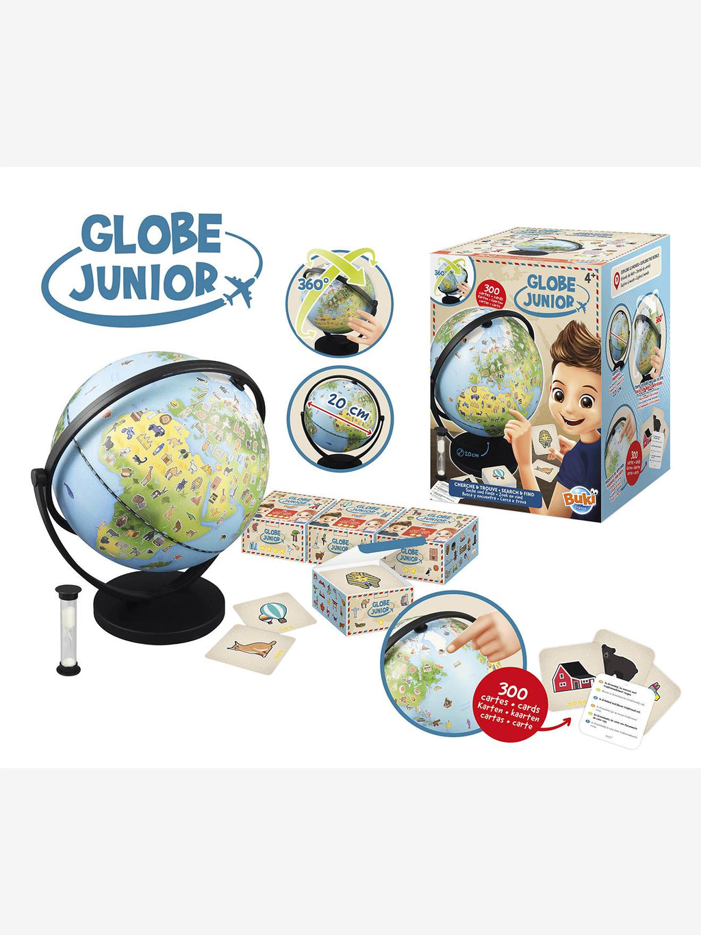 Globe junior bleu