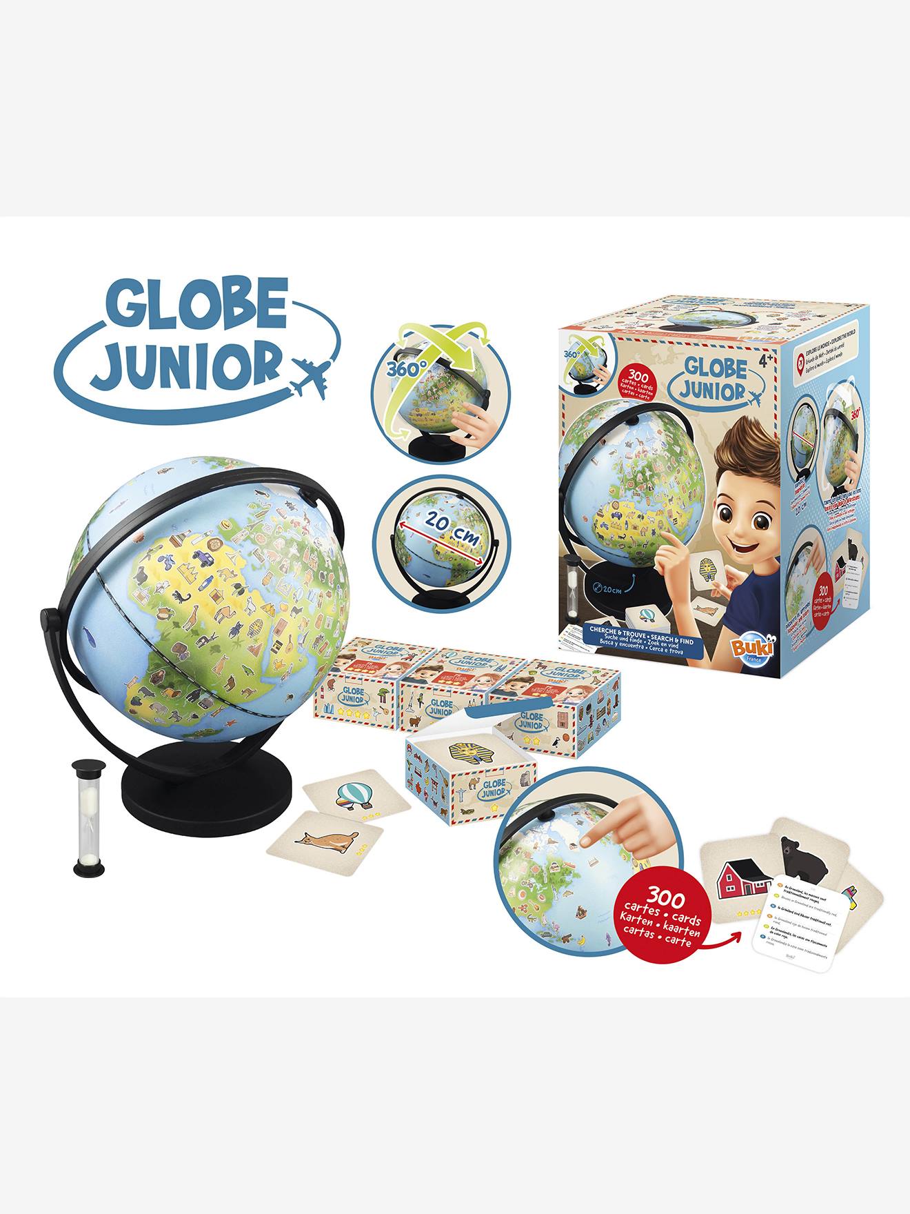 Globe junior bleu