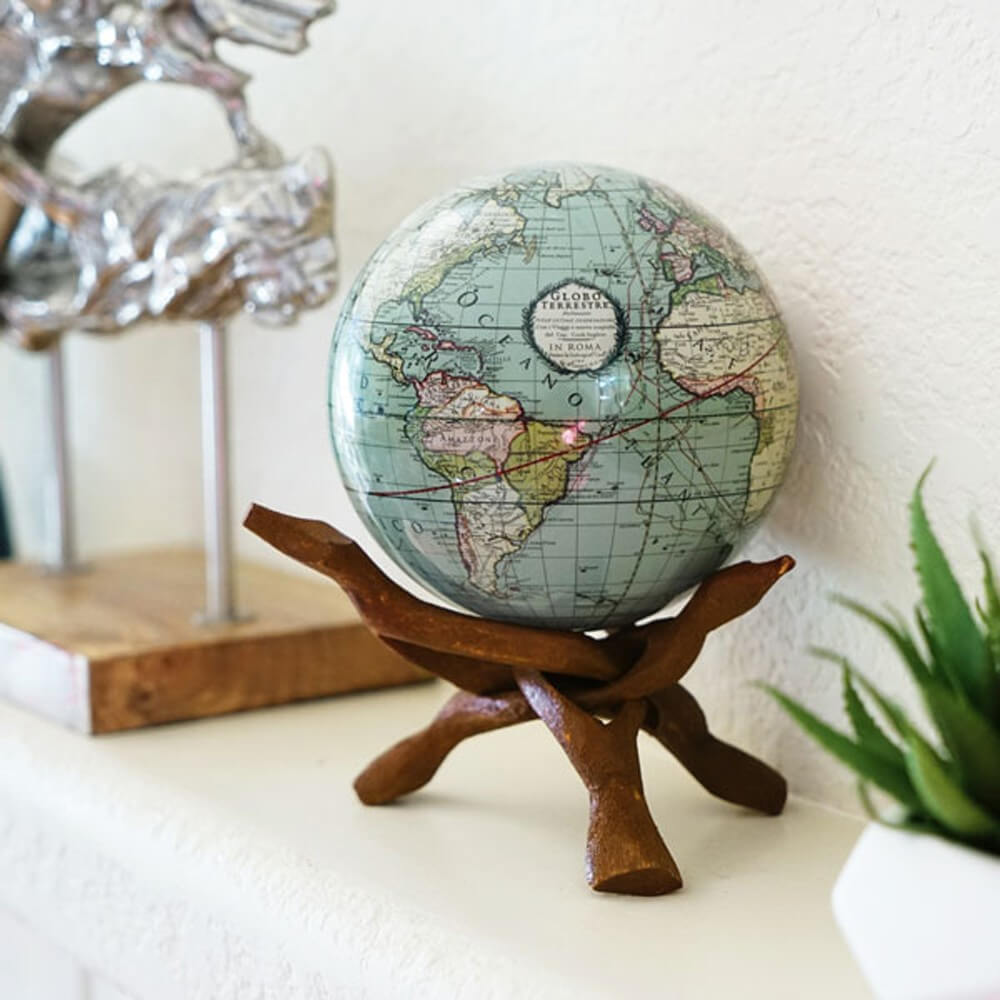 Globe Mova Cassini Vert - Globe Terrestre Original Mova