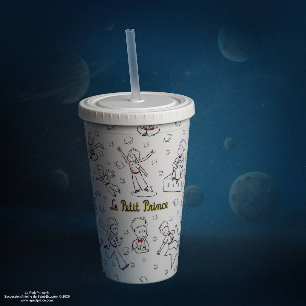 Gobelet Tumbler Merveilleux Voyageur - Le Petit Prince Blanc