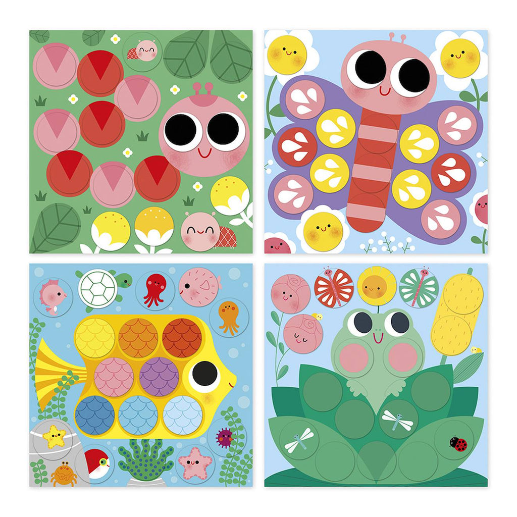 Gommettes 2 ans multicolore
