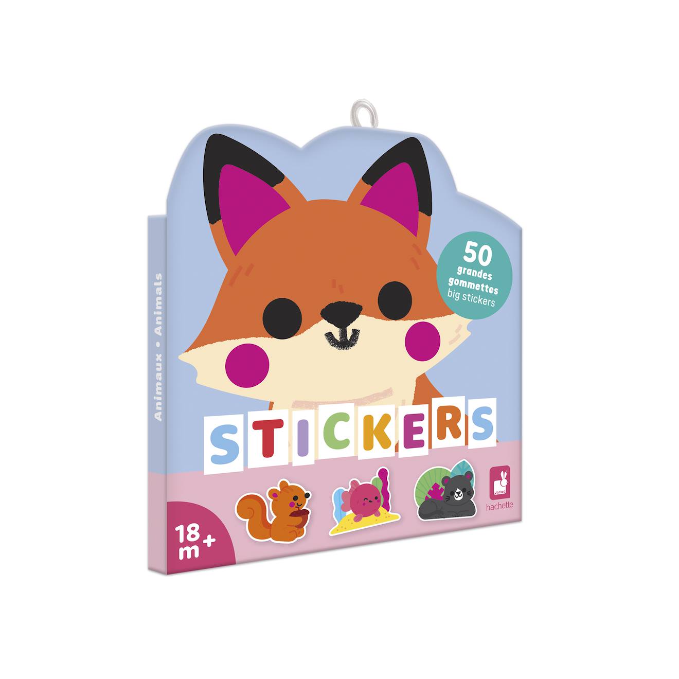 Gommettes animaux dès 18 mois multicolore