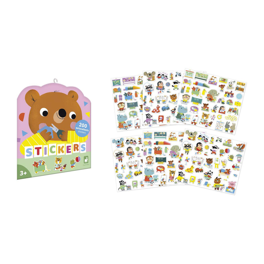 Gommettes l'école maternelle x200 multicolore