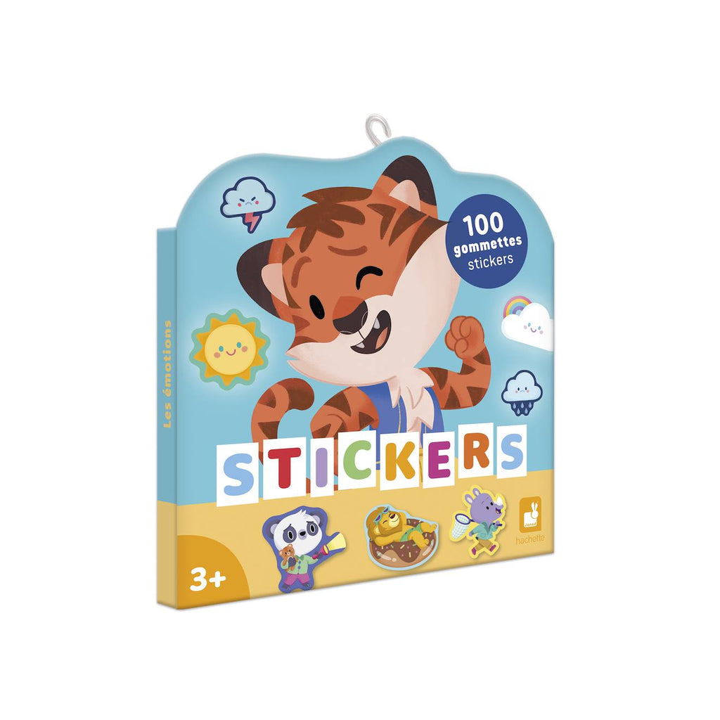 Gommettes les émotions - pack 100 stickers multicolore