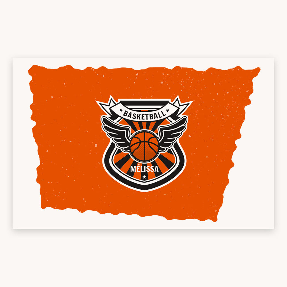 Gourde Isotherme Basketball à Personnaliser - Gourde Personnalisée