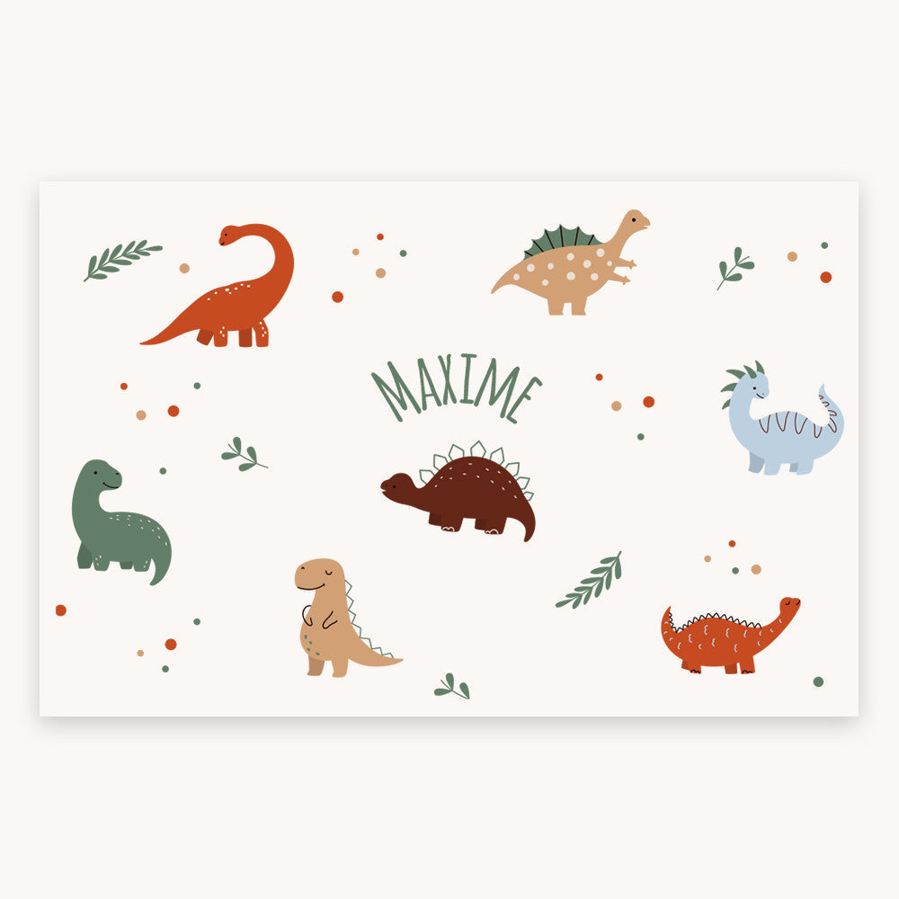 Gourde Isotherme Dinosaures à Personnaliser - Gourde Personnalisée