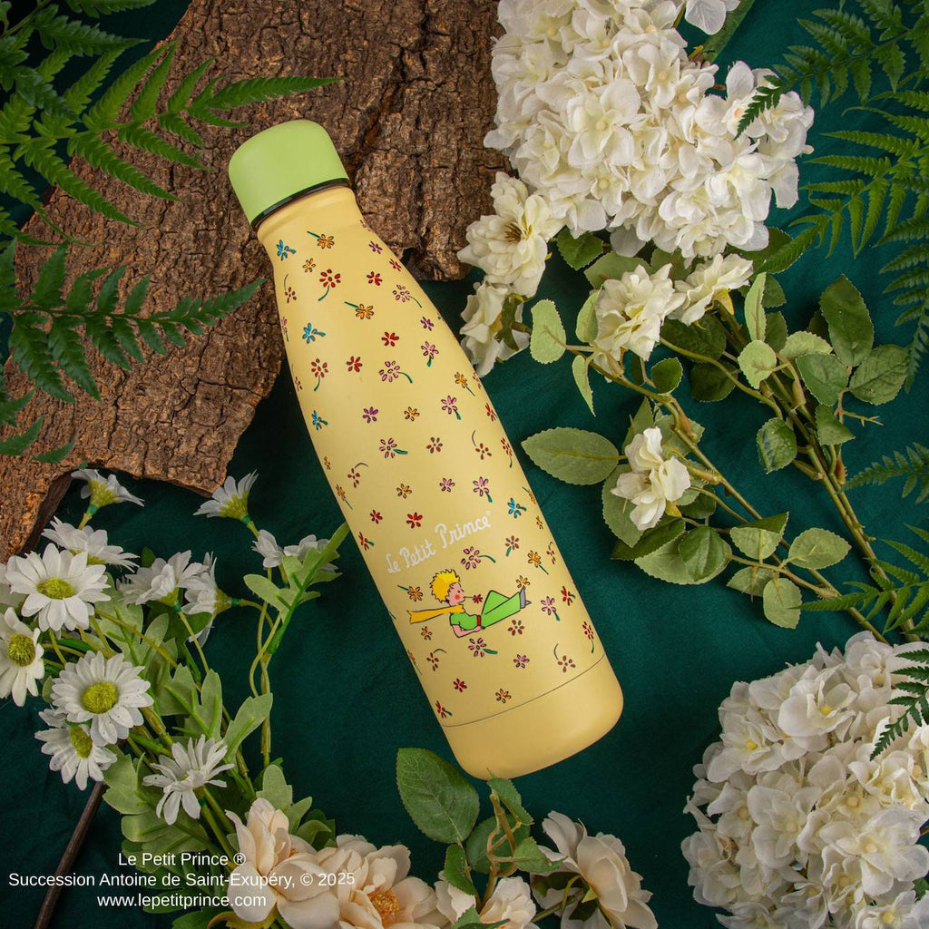 Gourde Isotherme Jardin de Fleur des Champs - Le Petit Prince Jaune