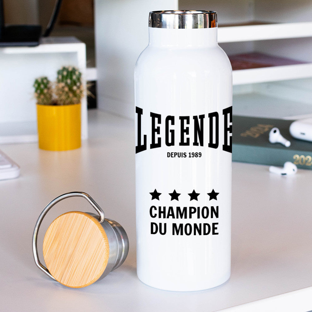 Gourde Isotherme Légende à Personnaliser - Gourde Personnalisée