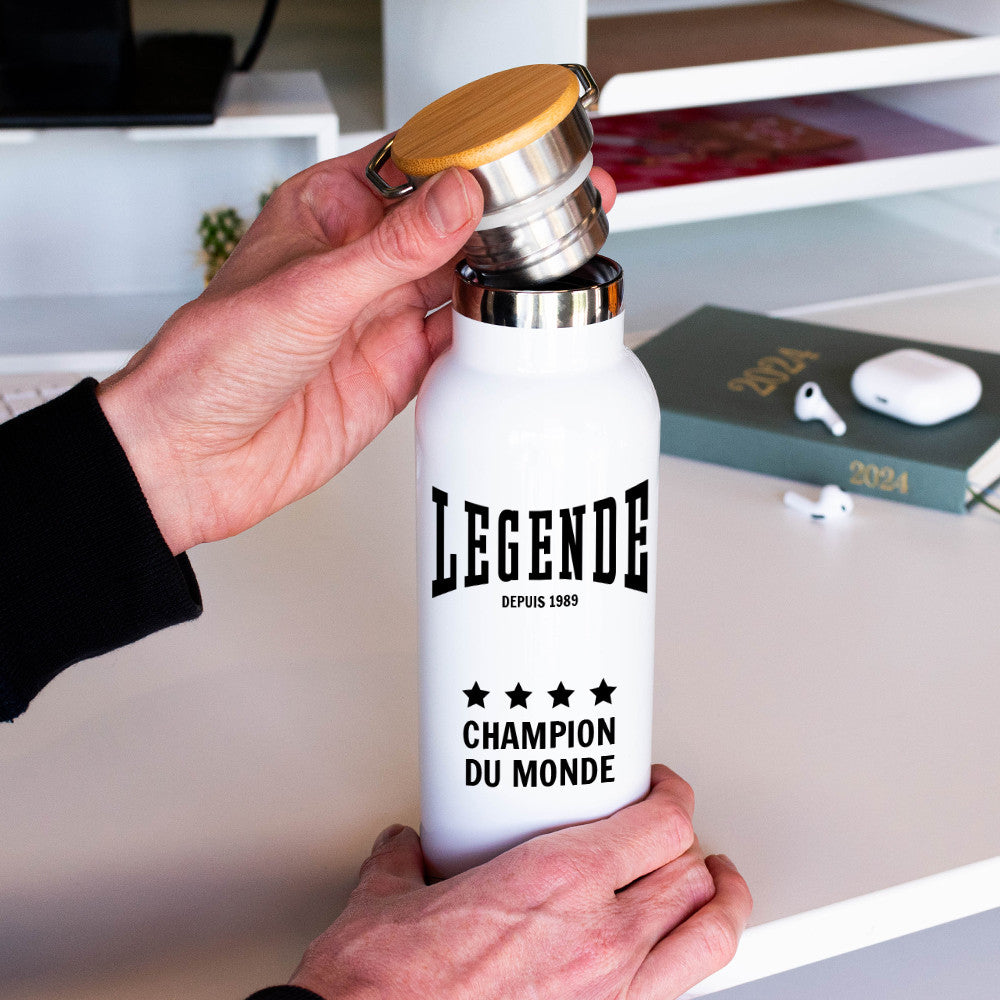 Gourde Isotherme Légende à Personnaliser - Gourde Personnalisée